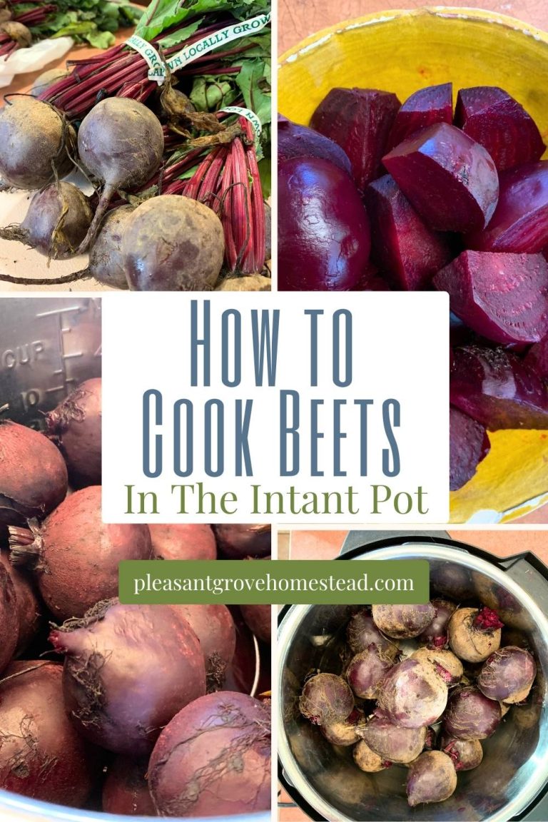 How To Cook Beets In The Instant Pot (Easy Method!)